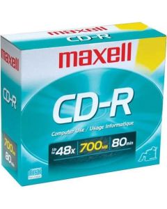 MAXELL CDR-80M Recordable CD - Package of 15 -