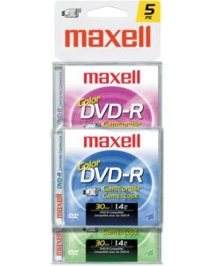 Color Write-Once DVD-R for DVD Camcorders