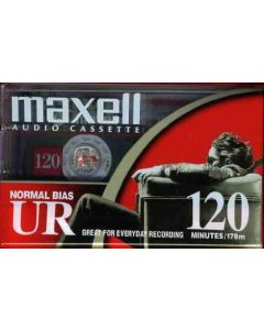 Maxell 108010 UR 120 Minute Normal Bias Audio Tape