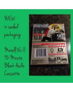 Maxell XL-II 90-Minute Blank Audio Cassette
